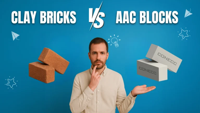 A Comparison of Autoclaved Aerated Concrete (AAC) Blocks with Conventional Clay Bricks