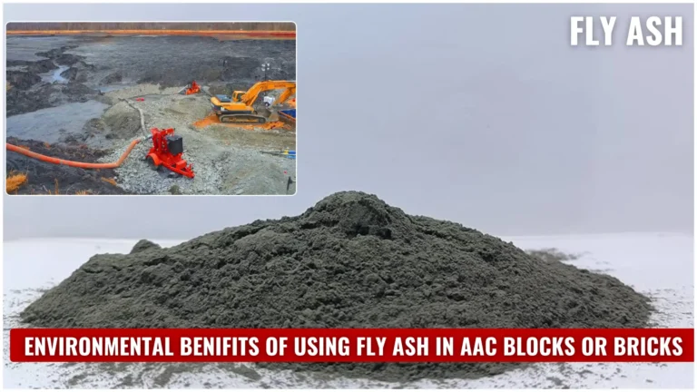 Environmental Benefits Of Using Fly Ash In AAC Blocks / Bricks